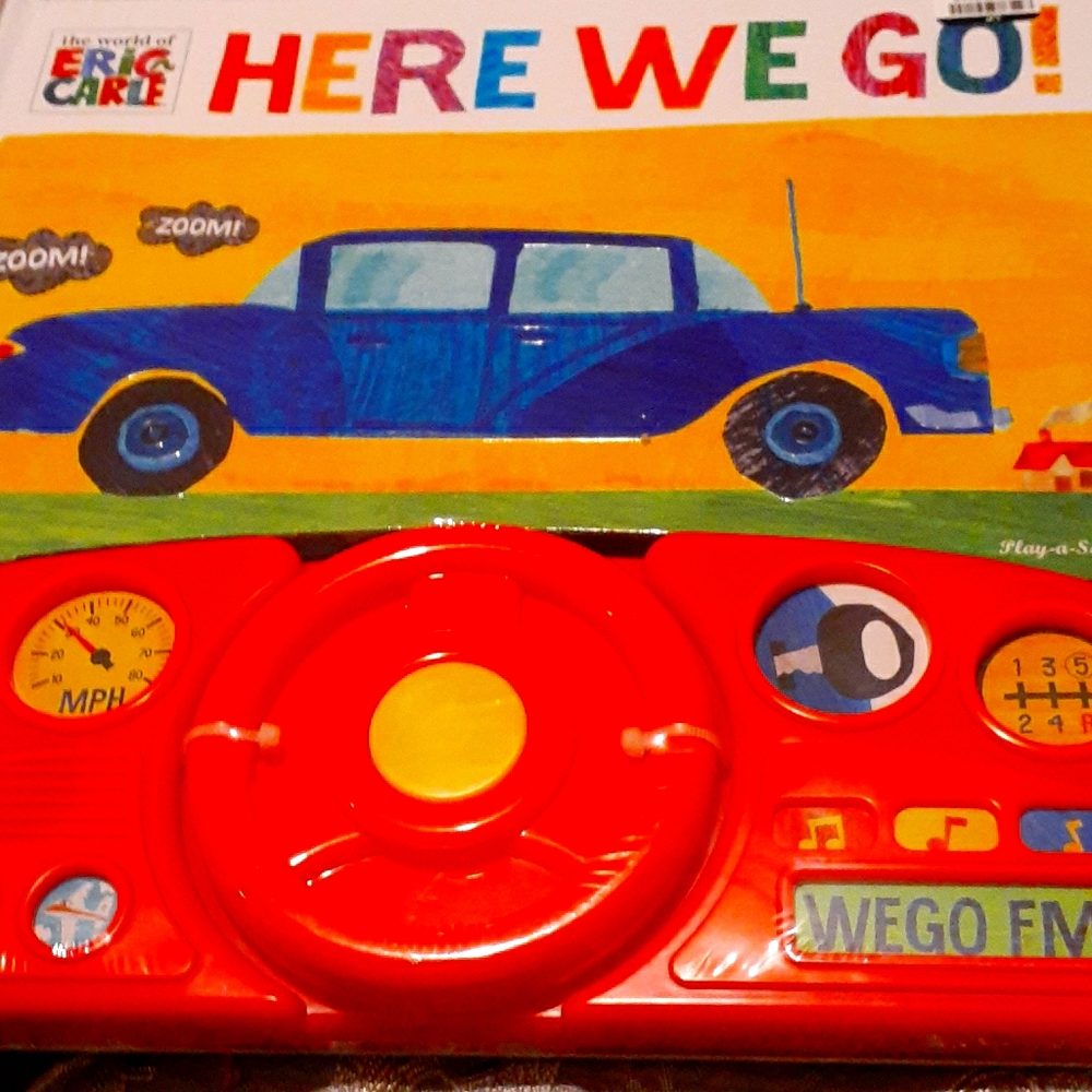 The world of Eric Carle.  Here we go!